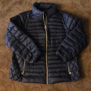 Michael Kors- Black Packable Jacket